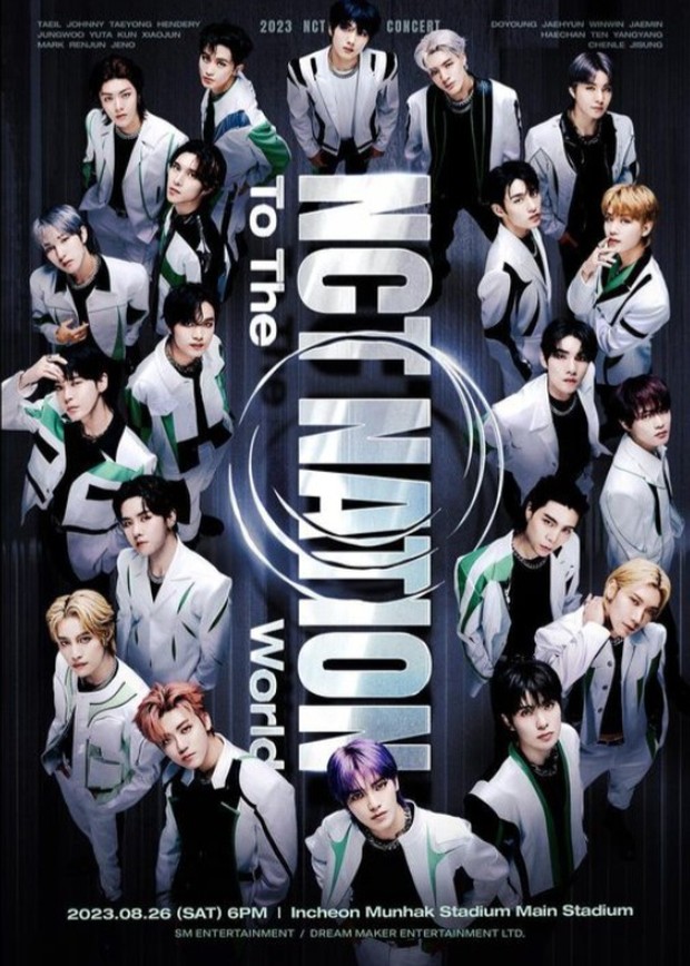 NCT NATION: To The World Concert/Foto: instagram.com/nct Foto poster konser NCT