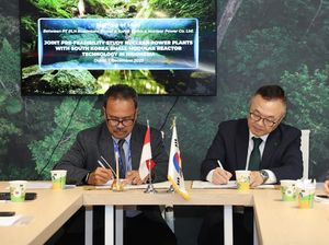 PLN Kaji Kelayakan Nuklir Bersama KHNP Korsel di Forum COP28 Dubai