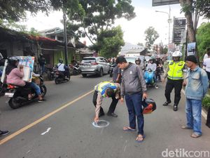 Horornya Tabrakan Beruntun Mobil Vs 3 Motor di Sukabumi