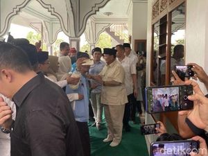 Usai Ziarah ke Makam Abuya Dimyathi, Prabowo Silaturahmi ke Abuya Murtadho