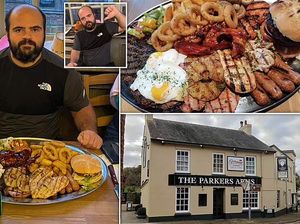 Pria Ini Gagal Menangkan Tantangan Makan Meski Sudah Makan 4,500 Kalori