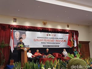 TPN ke Relawan Ganjar-Mahfud NTB: Capres yang Terbaik Ada di Sini