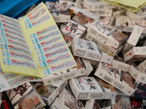 Bea Cukai dan Satpol PP Sita Ratusan Ribu Rokok Ilegal di Pekalongan