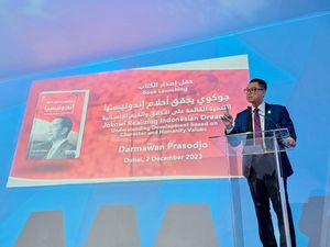 Jadi Inspirasi, Biografi Jokowi Karya Dirut PLN Diluncurkan di Dubai