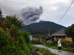 Dalam 2 Hari, Gunung Marapi Erupsi 46 Kali dan 66 Kali Hembusan