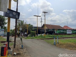 EWS di Lokasi Dua Pelajar MAN 2 Blitar Tertabrak KA Tak Berfungsi
