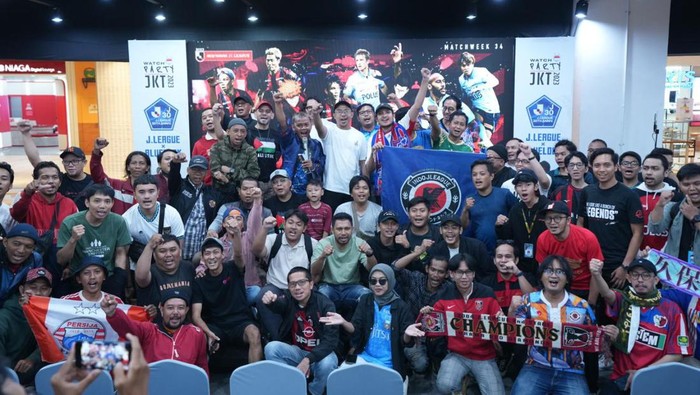 J.League Watch Party 2023 dihelar di AEON Mall, Tanjung Barat, Minggu (3/12/2023)