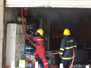 Kawasan Pergudangan di Batam Terbakar, Petugas Sempat Terkendala Sumber Air