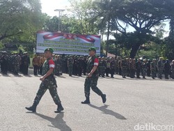 TNI Perketat Pengamanan di Kupang Jelang Kedatangan Jokowi