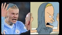Mulai dari meme ala Beavis and Butthead. Foto: dok. Internet/X (Twitter)