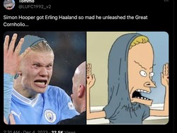 Mulai dari meme ala Beavis and Butthead. Foto: dok. Internet/X (Twitter)