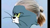 Erling Haaland juga dimiripkan dengan Tom, si kucing dalam animasi Tom and Jerry. Foto: dok. Internet/X (Twitter)