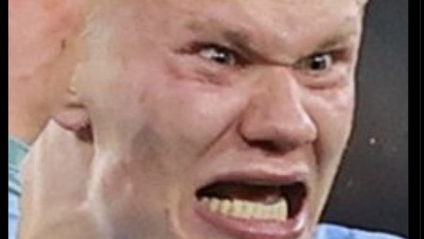 Meme Haaland Ngamuk