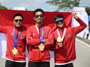 Atlet Para Cycling RI Raih 3 Emas di World Abilitysport Games 2023