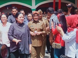 Kala Puan Ucap Terima Kasih ke Presiden Saat Resmikan Pasar Gedhe Klaten