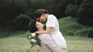 7 Foto Prewedding Rachell Anak Helmy Yahya & Oppa Korea, Simpel Tapi Memukau