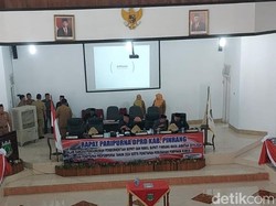 Panas DPRD Pinrang gegara Bupati-Wabup di Bali Saat Paripurna Pemberhentian