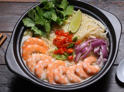 Resep Ramen Udang Kuah Kaldu Gurih Mantap Untuk Penghangat Badan