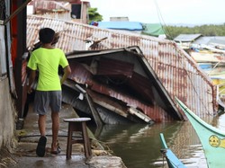 3 Orang Tewas Akibat Gempa M 7,4 di Mindanao Filipina