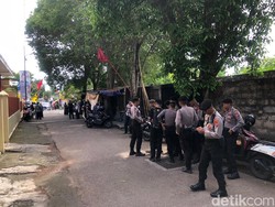 Kabar Aksi Massa di DPW PSI DIY Buntut Pernyataan Ade Armando, Polisi Berjaga
