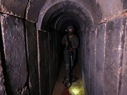 Israel Klaim Temukan 800 Lubang Terowongan Bawah Tanah Hamas di Gaza