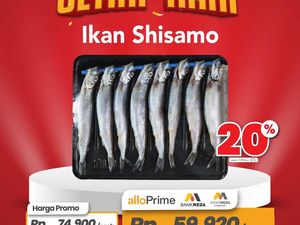Transmart Diskon 20% Tiap Hari! Belanja Ikan Shisamo Hemat Rp 15 Ribu