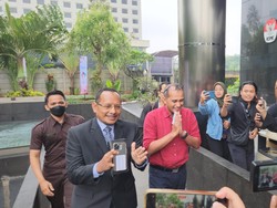 Wamenkumham Eddy Hiariej Penuhi Panggilan KPK Hari Ini