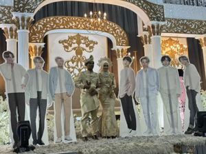 Viral Pengantin Army, Hadirkan Grup K-pop BTS Bikin Heboh di Atas Pelaminan