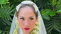 7 Foto Bunga Citra Lestari Jadi Pengantin Jawa Tanpa Paes