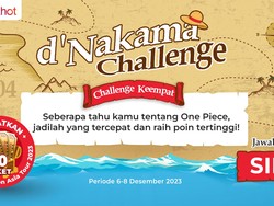 Buktikan Nakama Sejati Lewat Quiz Ini, Menangkan 10 Tiket One Piece Exhibition!
