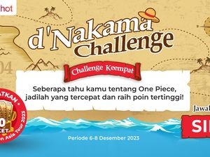 Buktikan Nakama Sejati Lewat Quiz Ini, Menangkan 10 Tiket One Piece Exhibition! Buktikan Nakama Sejati Lewat Quiz Ini, Menangkan 10 Tiket One Piece Exhibition!