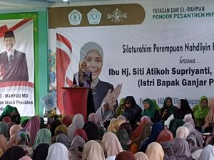 Istri Ganjar ke Muslimat NU: Kemungkinan Kita Diintimidasi, Jangan Goyah! Istri Ganjar ke Muslimat NU: Kemungkinan Kita Diintimidasi, Jangan Goyah!
