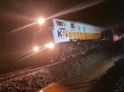 Rel Terdampak Longsor di Banyumas Sudah Bisa Dilalui, KA Tak Memutar Lagi