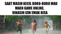 Meme Nikmatnya Hujan, Sambil Makan Mie Enak, Nih!