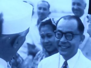 Momen Pandit Nehru Kunjungi Indonesia pada 1950, Disambut Sukarno-Hatta