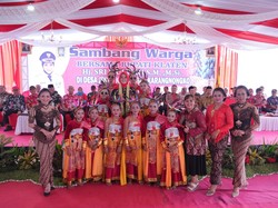 Sambangi Desa Jiwan, Bupati Klaten Minta Warga Lestarikan Seni Budaya