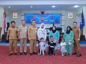Pemerintah Kota Pangkalpinang Bagikan Bantuan Makanan untuk Anak Stunting