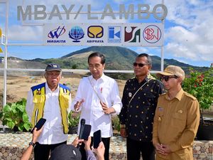 Jokowi Tinjau Progres Bendungan Mbay NTT: Ini Strategi Kedaulatan Pangan
