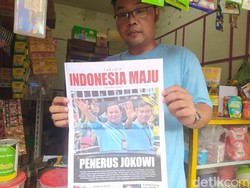 Tabloid Indonesia Maju Beredar di Pasar Magelang