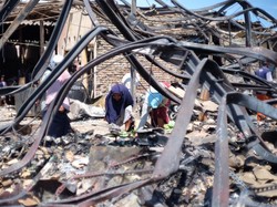 Kebakaran Pasar Leces Diduga Korsleting Listrik, Kerugian Lebih Rp 1,5 M