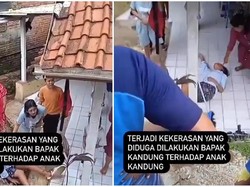 Viral Ayah Aniaya Anak Kandung di Sukabumi, Korban Menjerit Kesakitan