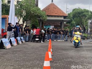 Siswa SMAN 6 Denpasar Senang Jajal Yamaha Fazzio dan Grand Filano