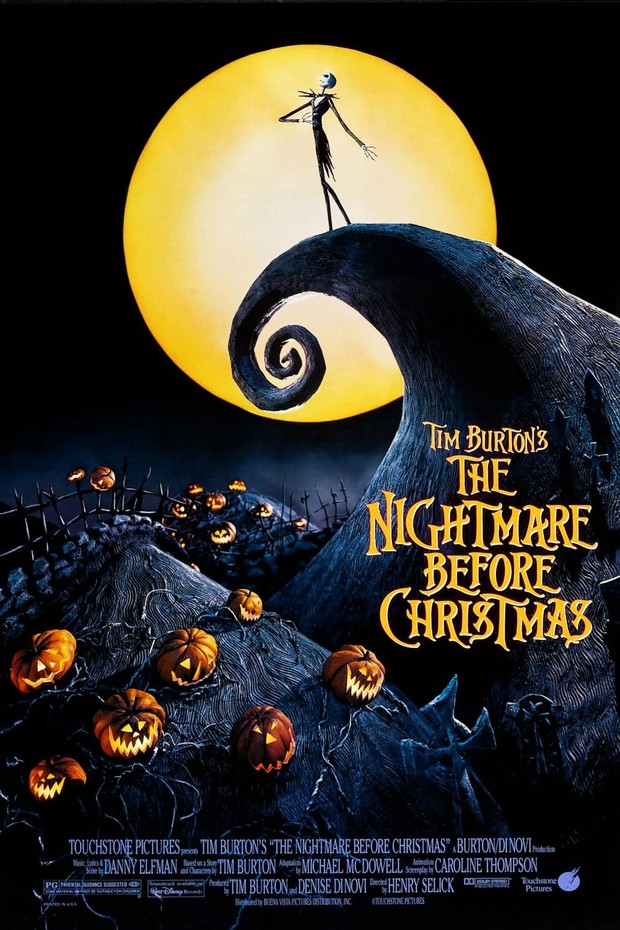 Film animasi Natal terbaik, The Nightmare Before Christmas (1993)/ Foto: Walt Disney