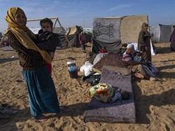 Warga Gaza Diliputi Bayang-bayang Perang Jelang Tahun Baru