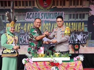 Sinergi TNI-Polri Komitmen Jaga Keamanan Wilayah Perbatasan di Kaltara