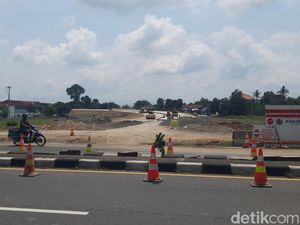 Jadi Akses Tol Fungsional Solo-Jogja, Median Jalan di Banyudono Dibongkar