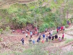 Korban Longsor Kismantoro Wonogiri Belum Ditemukan, Polisi: Terkendala Medan