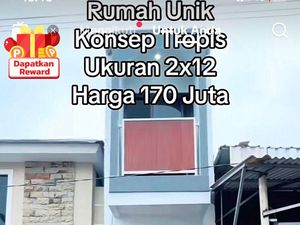 Viral Rumah Mini Ukuran 2x12 Meter di Surabaya Dijual Rp 170 Juta Viral Rumah Mini Ukuran 2x12 Meter di Surabaya Dijual Rp 170 Juta