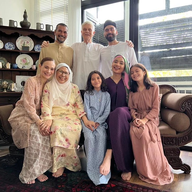 Rumah Orangtua Alm Ashraf di Malaysia