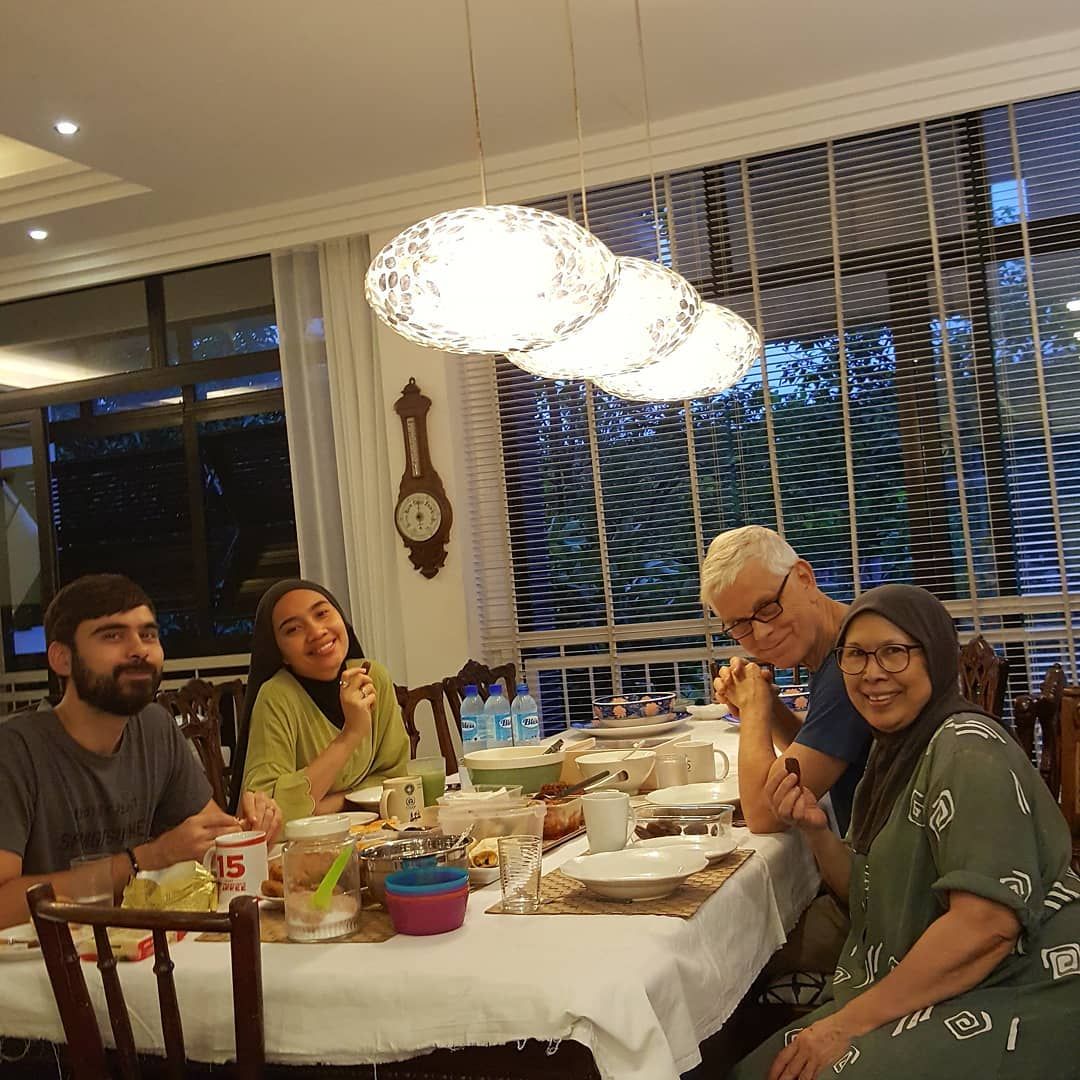 Rumah Orangtua Alm Ashraf di Malaysia
